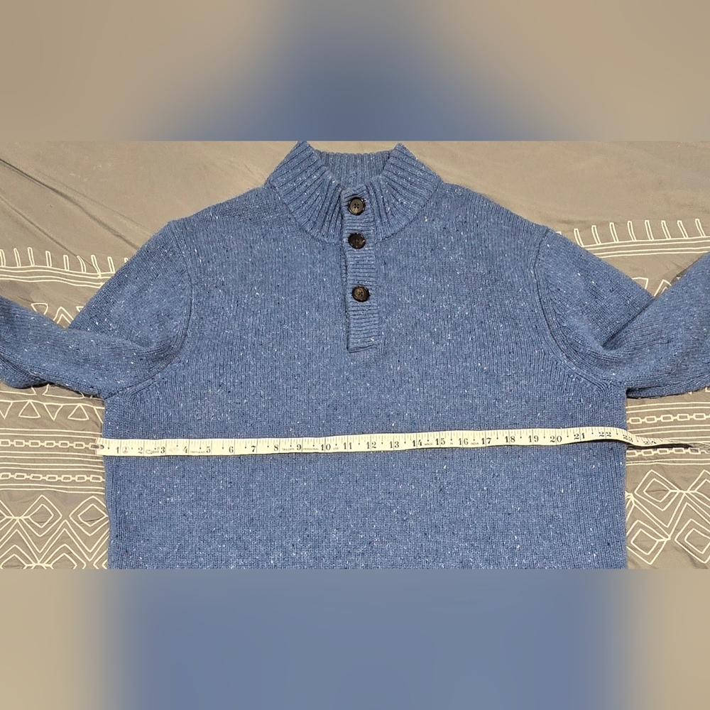 Neiman Marcus Men's Cashmere Textured Sweater Size Large - Picture 5 of 6